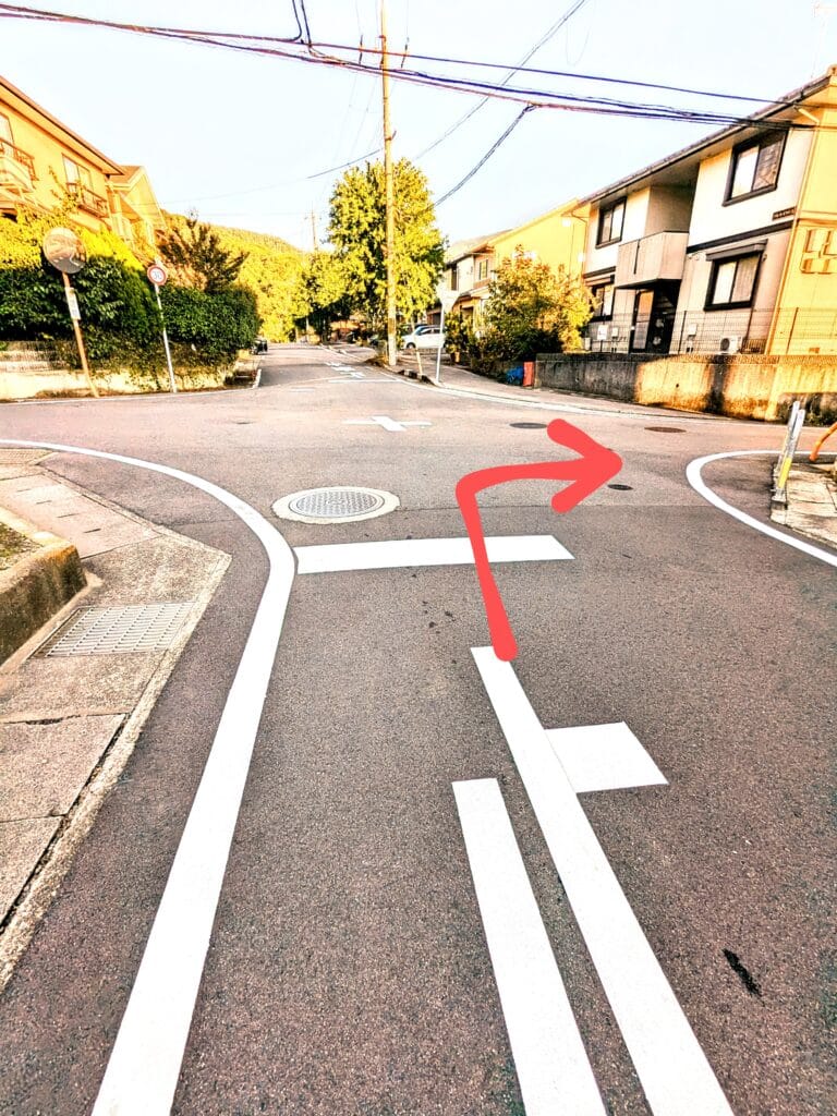 Chogenji East 2nd intersection